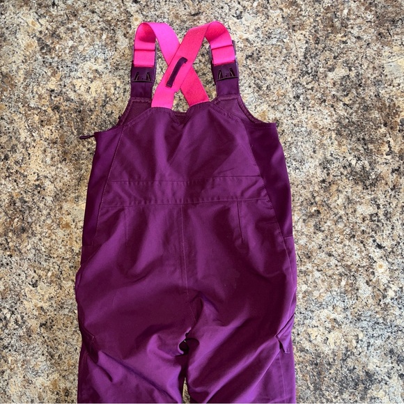 All In Motion 3M Thinsulate Waterproof Windproof Winter Ski Snow Bibs Girls XS - Picture 6 of 16